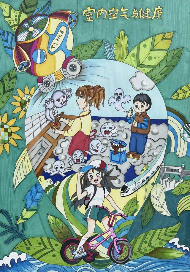 初中生画画比赛获奖画,天赋与努力的璀璨结晶