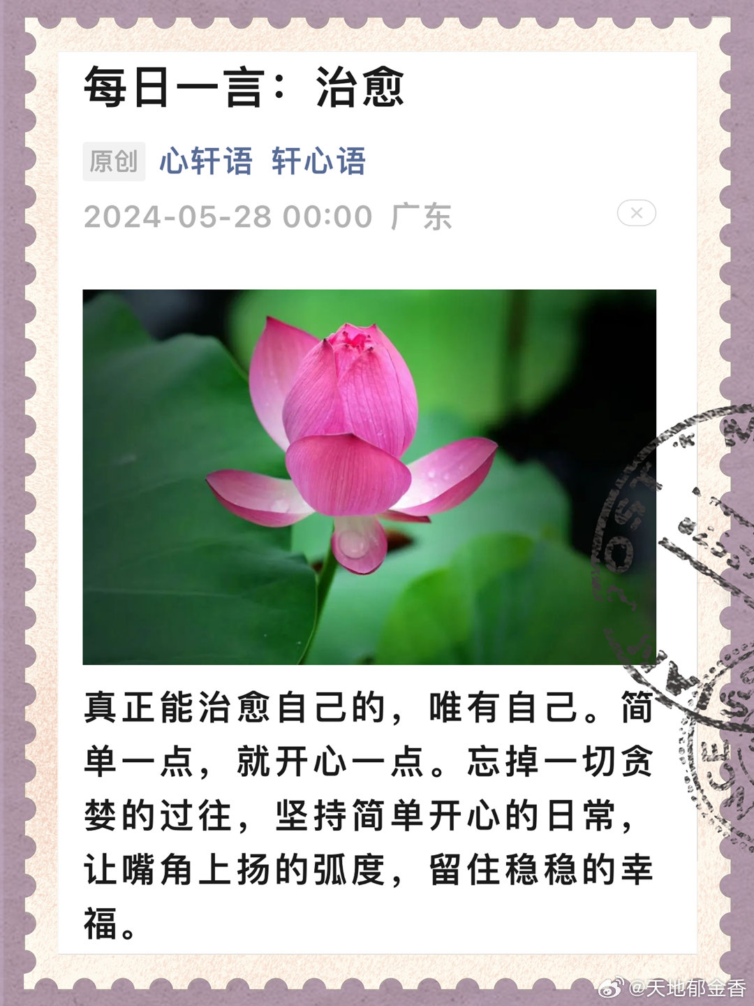 每日禅语精选🍃