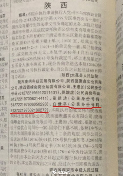 陕西失信现象,背景、事件与影响