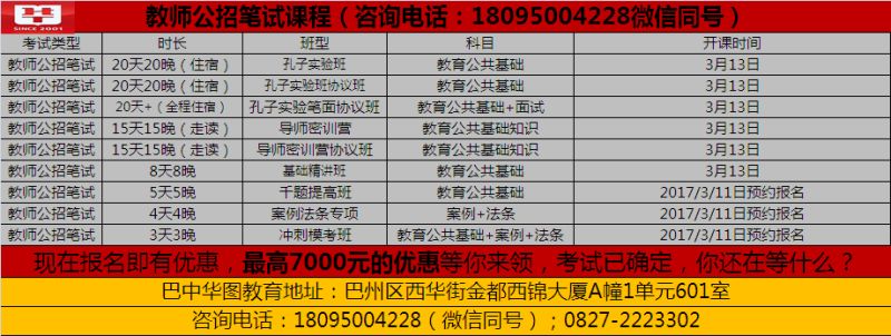 四川巴中最新招聘信息