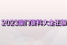 新澳门资料大全正版资料2023,2023新澳门正版资料全面更新_潮流版3.3