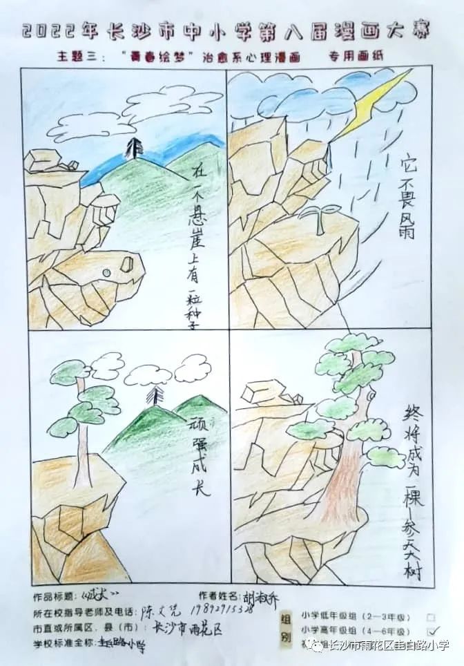 漫画比赛，一场自然美景的心灵之旅